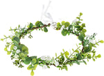 Vividsun Green Leaf Flower Crown Eucalyptus Crown Wedding Bridal Maternity Photo Props Headpiece