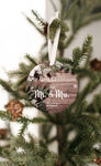 Our First Christmas Mr.& Mrs. 2022 Ornament